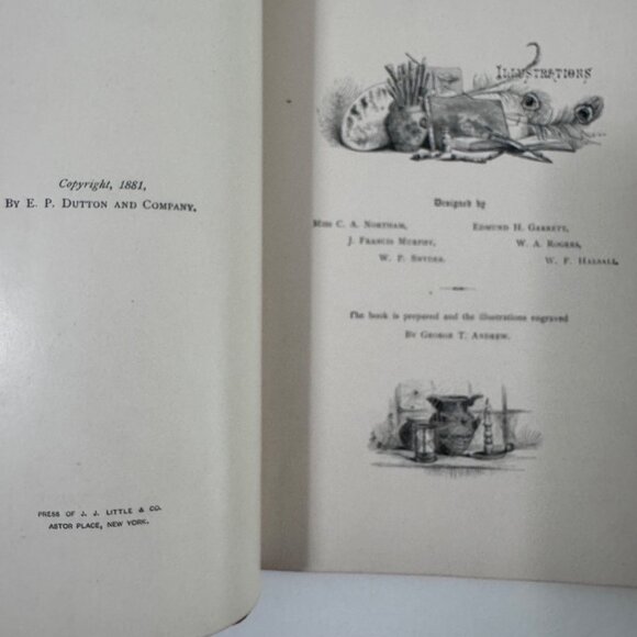 Vtg 1888 GRANDMA'S ATTIC TREASURES by Mary D. Brine Story of Old Time Memories - Picture 2 of 14